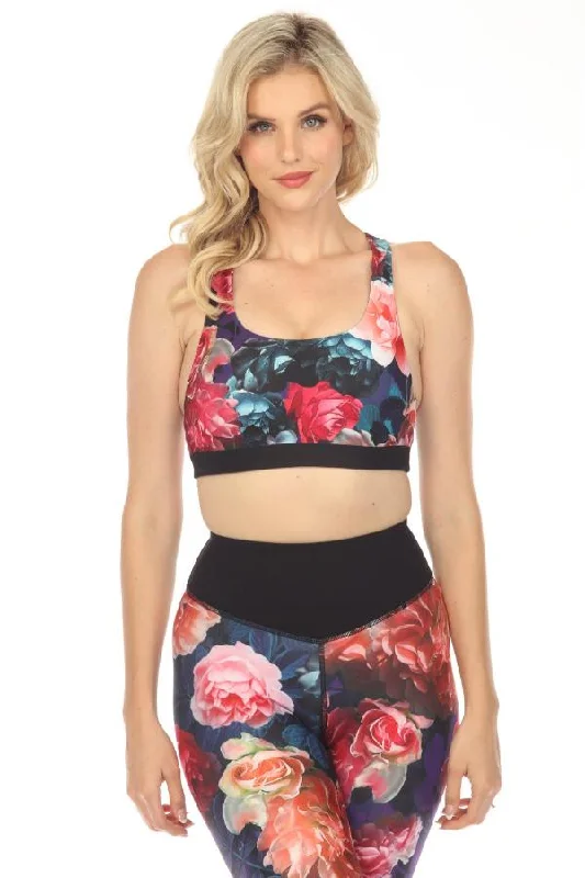 Fantastic Savings Johnny Was Bee Active Studio Reversible Sports Bra Boho Chic A5623