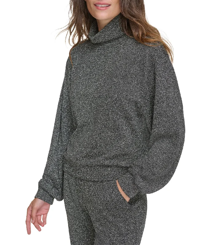 Now Available Glitzy Turtle Neck Top