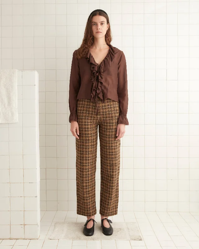 Great Deal Heartwood Flounce Blouse