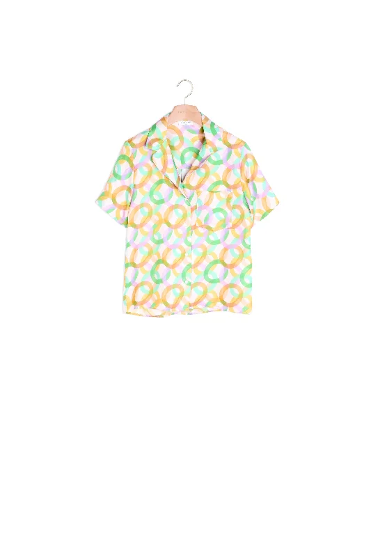 Weekend Savings Galore Chemise pyjama imprimée en soie