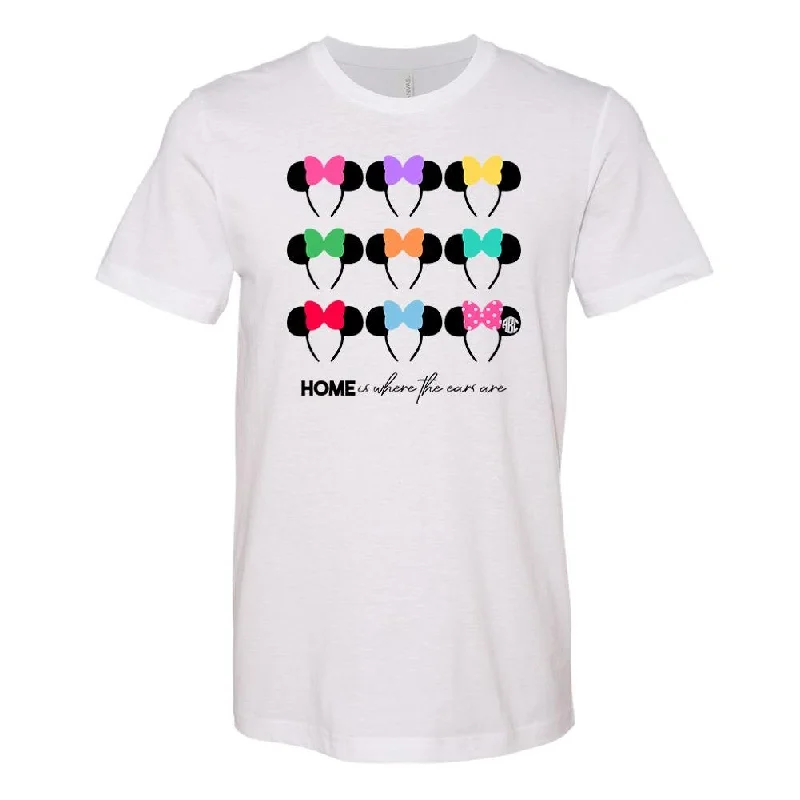 Weekend Offers That Please Monogrammed 'Home Is Where The Ears Are' Premium T-Shirt