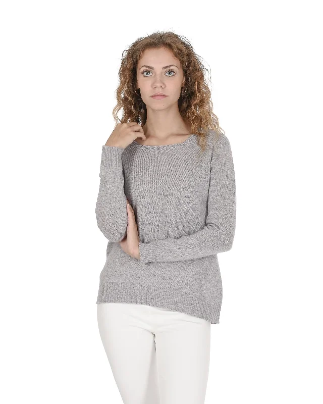 Online Only Cashmere Square Neck Sweater - S