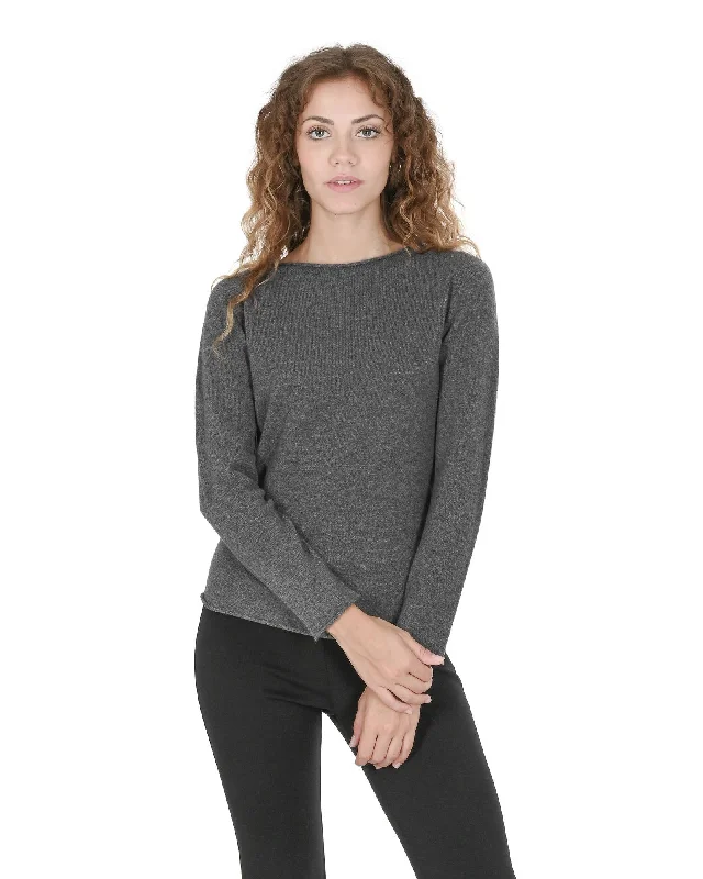 Value Deals Cashmere Womens Boatneck Sweater - S