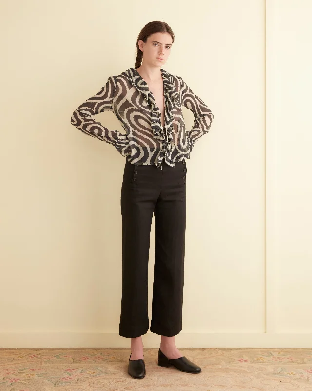 Inventory Reduction Comber Print Blouse