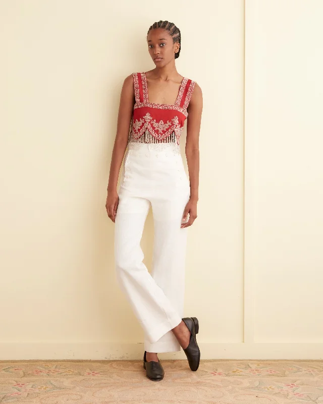 Seasonal Sale Amrita Fringe Top