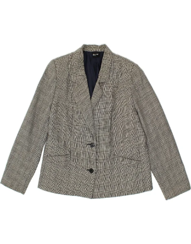 Extra Discounts ELENA MIRO Womens 2 Button Blazer Jacket UK 14 Medium Navy Blue